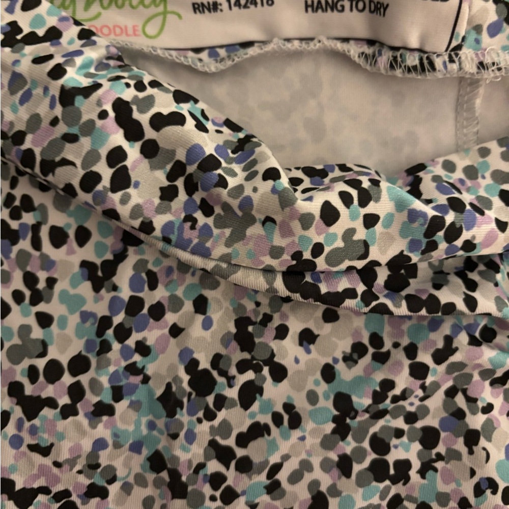 Multicolor Patterned Wide-Leg Pants - image 3